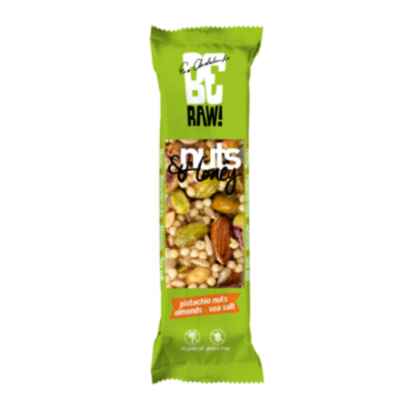 BeRaw Baton Nuts&Honey Pistachio 30g